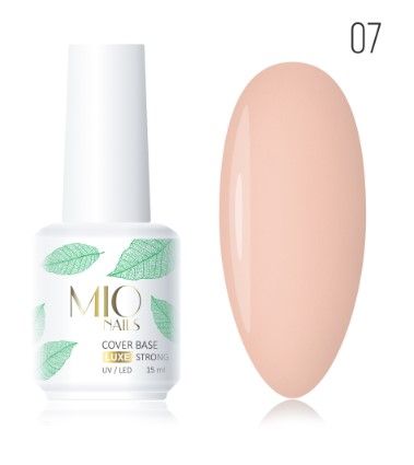 База камуфлирующая Luxe 07 15 мл, MIO Nails ЧЗ