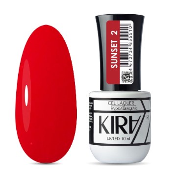 Гель-лак SUNSET 002 10 мл KIRA