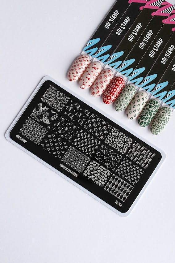 Пластина для стемпинга 266 Winter Patterns Go! Stamp