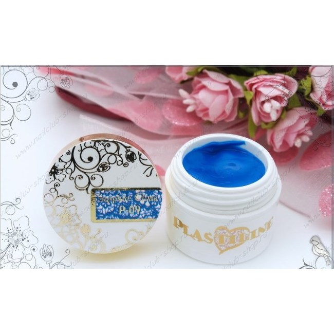 Гель-пластилин P-09 Sapphire China Nail Club