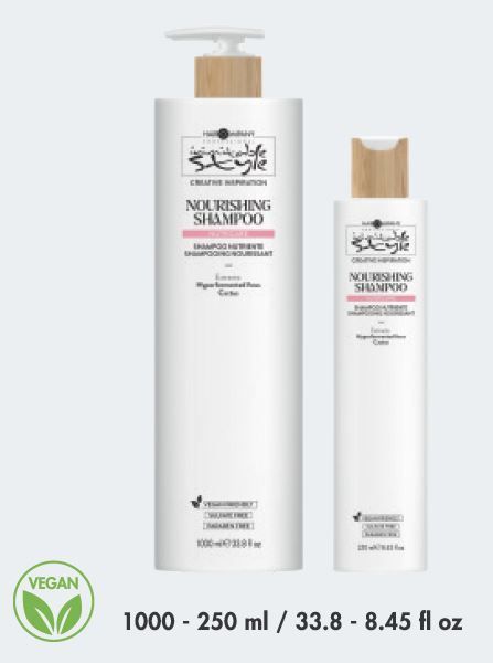 Питательный шампунь для волос "Nourishing Shampoo" INIMITABLE STYLE, 1000 мл HС ЧЗ