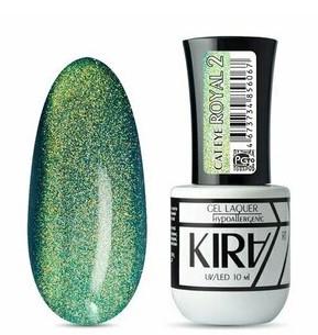 Гель-лак CAT EYE ROYAL 002 10 мл KIRA