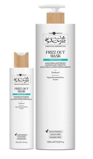 Маска против пушистости волос "Frizz Out Mask" INIMITABLE STYLE, 200 мл Hair company