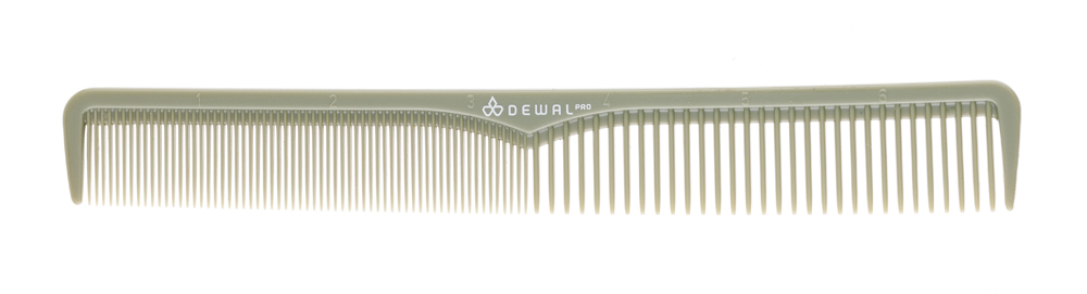 CO-6003OLIVE Расческа рабочая DEWAL "Эконом OLIVE"комбинированная, 18 см
