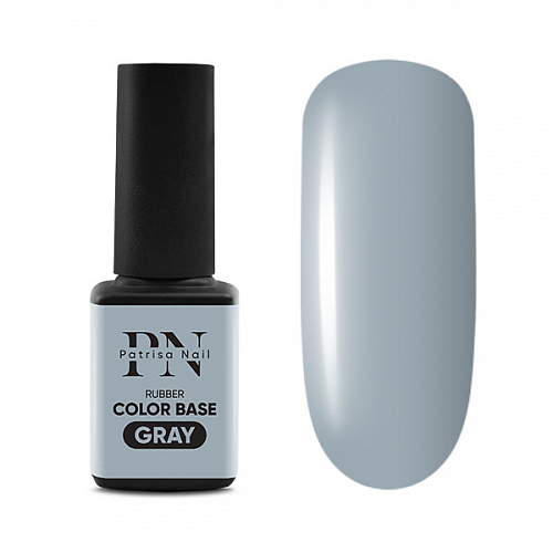 Rubber Color Base GRAY 12мл Patrisa Nail