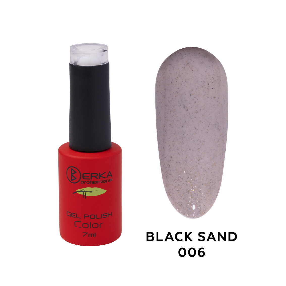 Гель-лак Black Sand №006 7мл Berka
