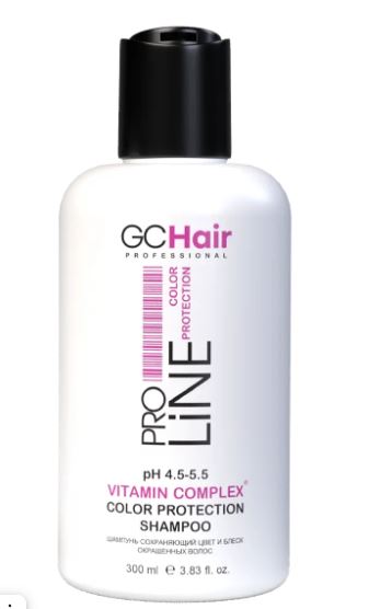 Шампунь Сохраняющий цвет и блеск окрашенных волос 300мл GC HAIR, ЧЗ