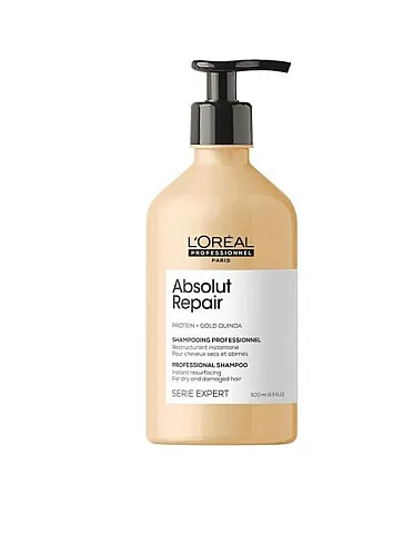 Absolut Repair Gold Шампунь для восстановления поврежденных волос, 500мл Loreal