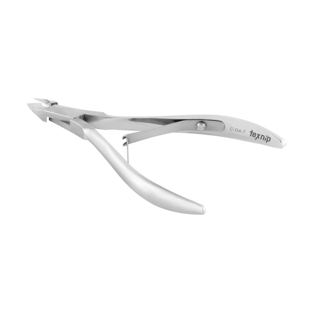 Кусачки для кутикулы (7мм), двойная пружина Ручная заточка (TN_C-04-7) TexNip