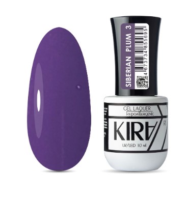 Гель-лак SIBERIAN PLUM 003 10 мл KIRA