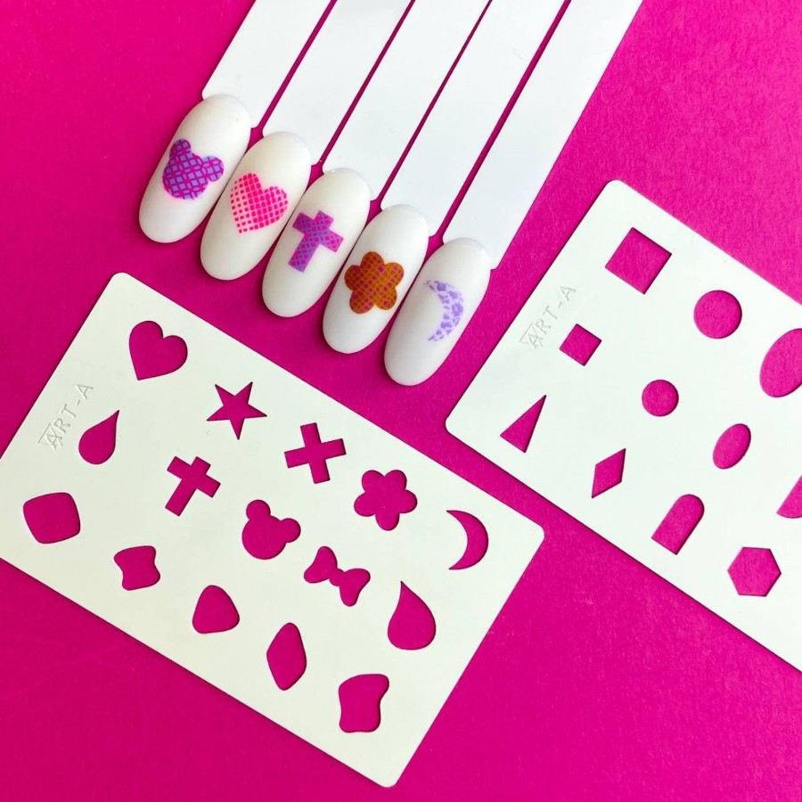 Набор трафаретов для стемпинга Art-A