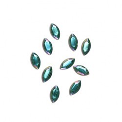 Камень хамелеон овал/сине-зеленый ST-007 LIANAIL