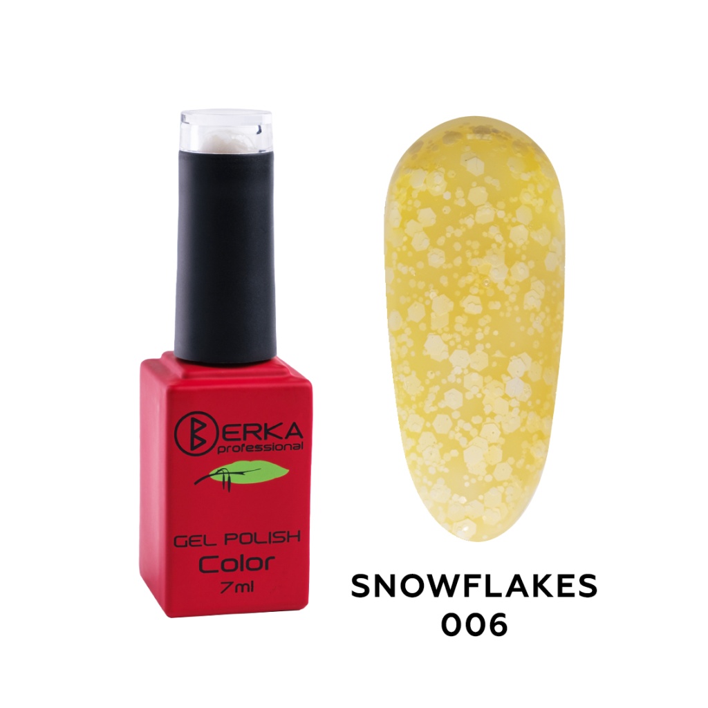 Гель-лак Snowflakes №006 7мл Berka