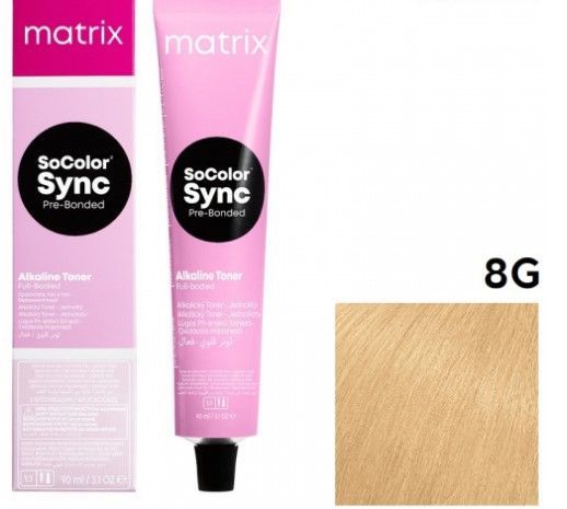 Matrix СоКолор Синк 8G светлый блондин золотистый, 90мл 