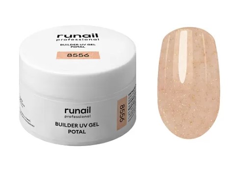 Моделирующий УФ-гель с поталью BUILDER UV GEL POTAL, 15 г №8556