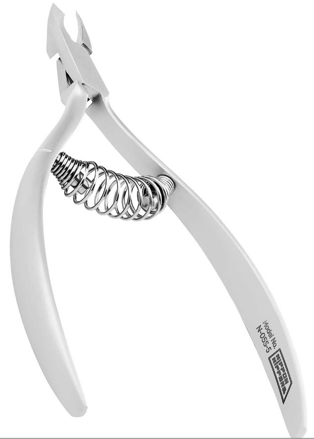 Кусачки для кутикулы 5мм спиральная пружина матовые (NN_N-05S-5) Nippon Nippers