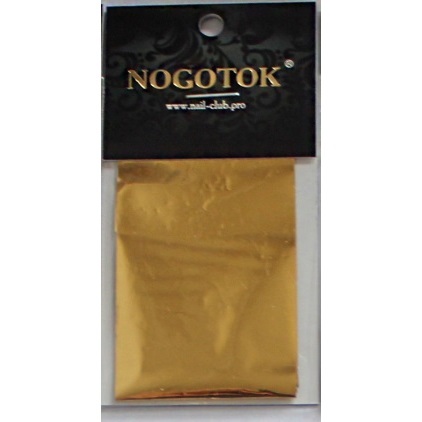 Фольга переводная №02 Золото 999 Nail Club