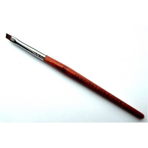 Кисть для моделирования гелем №6/S (деревянная ручка) Kodi