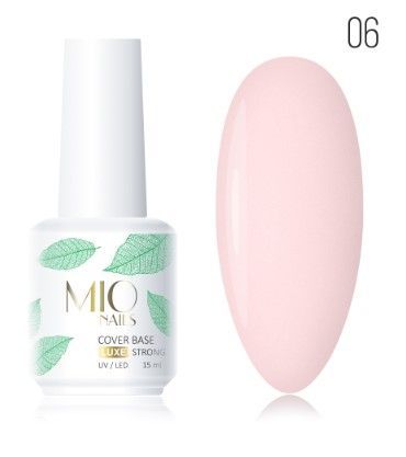 База камуфлирующая Luxe 06 15 мл, MIO Nails ЧЗ