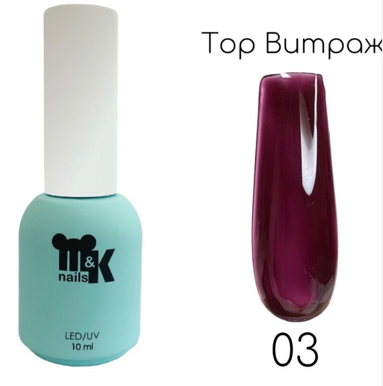 Топ Витраж 03, 10мл M&K nails