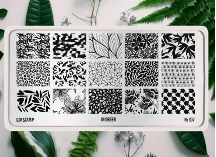 Пластина для стемпинга 307 In Green Go! Stamp