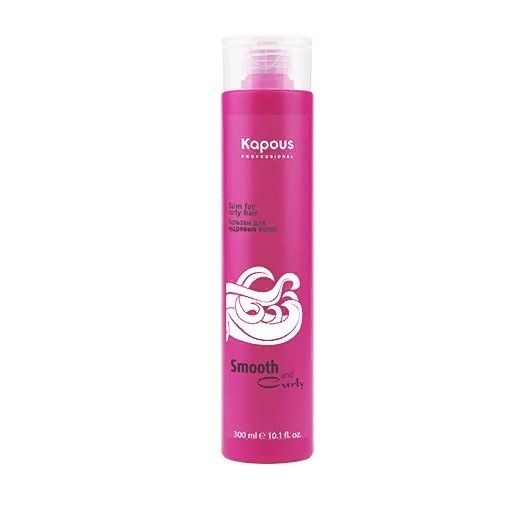Бальзам для кудрявых волос Smooth and Curly 300мл Kapous ЧЗ