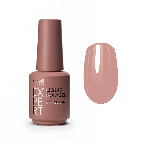 Жидкий полигель №214, 18мл флакон Runail Expert
