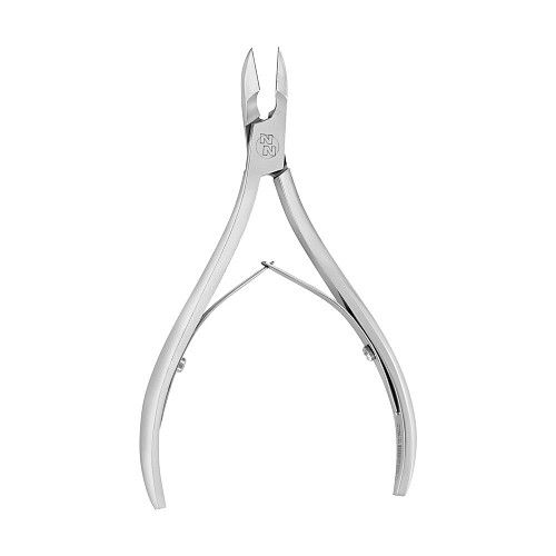 Кусачки для кутикулы лезвие прямое 10мм двойная пружина глянцевые (NN_N-08F-10) Nippon Nippers