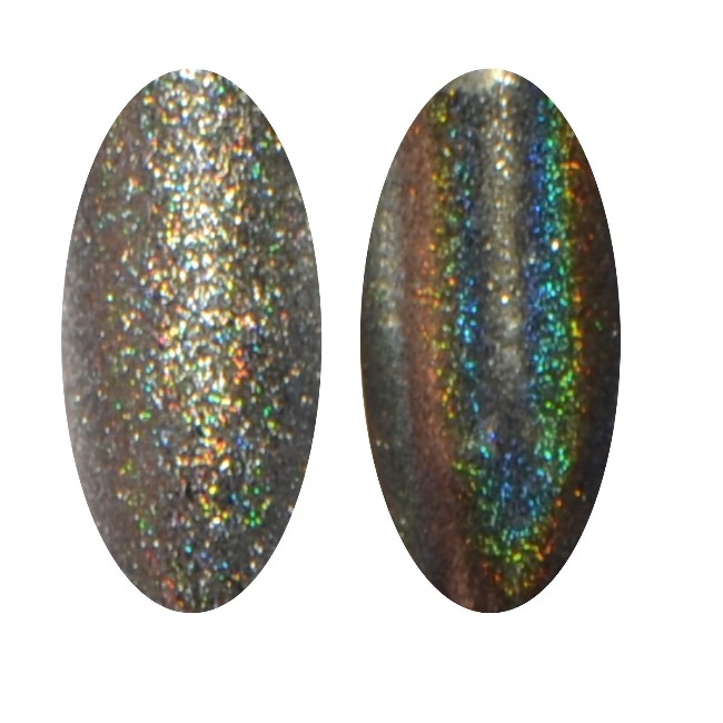 Пигментная пудра ZET-30 Серебро Лазер Nail Club