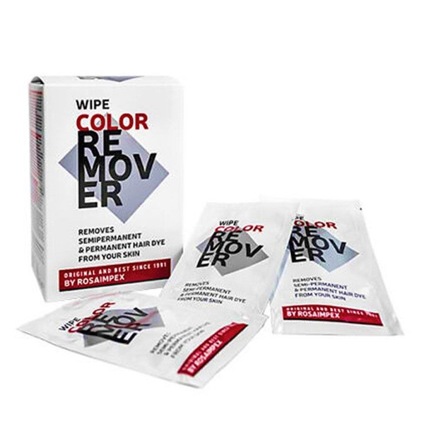 Салфетка для краски для волос с кожи WIPE COLOR REMOVER– 1 шт.Х 5 мл LUXOR Professional
