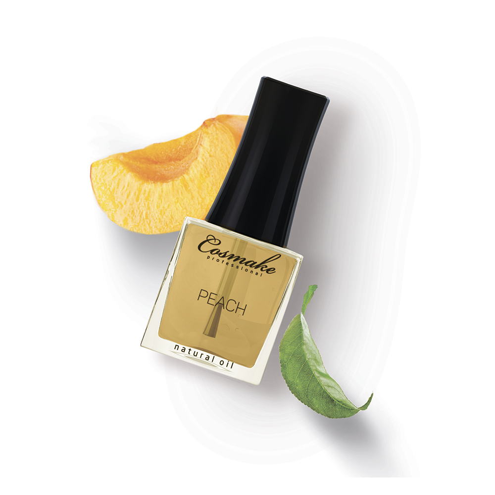 355 Масло Персик д/ногтей и кутикулы натуральное Cosmake 9мл