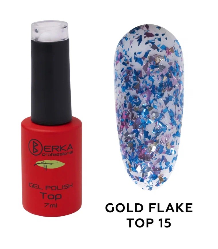 Топ Gold Flake №15 7мл Berka