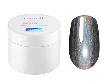 Гель-краска Gel paint Metal laser, 5 г RuNail