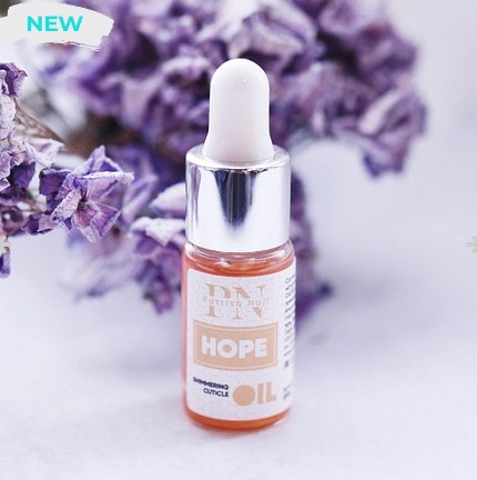 Масло мерцающее Hope-shimmering cuticle oil (флакон с пипеткой), 5мл Patrisa Nail