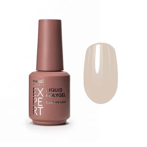 Жидкий полигель №225, 18мл флакон Runail Expert