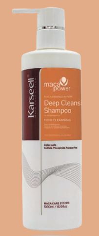 ШАМПУНЬ ДЛЯ ГЛУБОКОГО ОЧИЩЕНИЯ 500мл Karseell MACA ESSENCE
