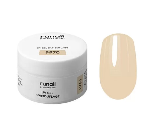 Камуфлирующий УФ-гель (цвет: Топленое молоко), 15 г №9970