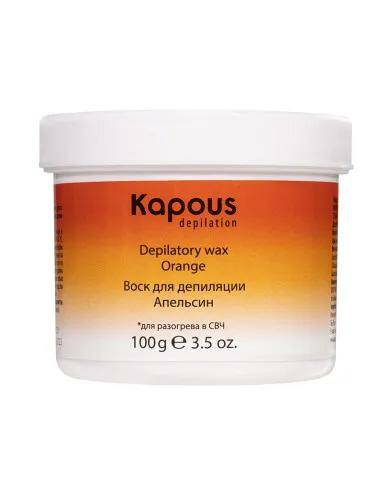 Воск для депиляции для разогрева в СВЧ-печи Апельсин 100гр Kapous