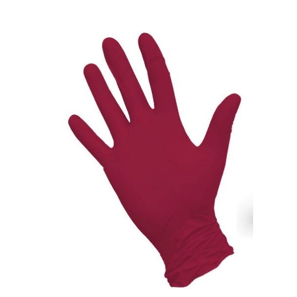 Перчатки нитриловые красные NitriMax р.L ARCHDALE (50 п/у)