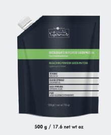 Обесцвечивающий порошок для волос “GREEN MATCHA” INIMITABLE BLONDE, 500 гр Hair company
