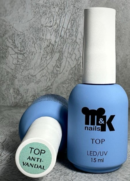 Топ Antivandal, 15мл M&K nails