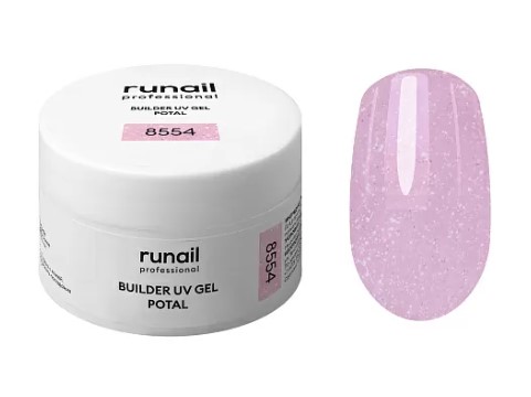 Моделирующий УФ-гель с поталью BUILDER UV GEL POTAL, 15 г №8554