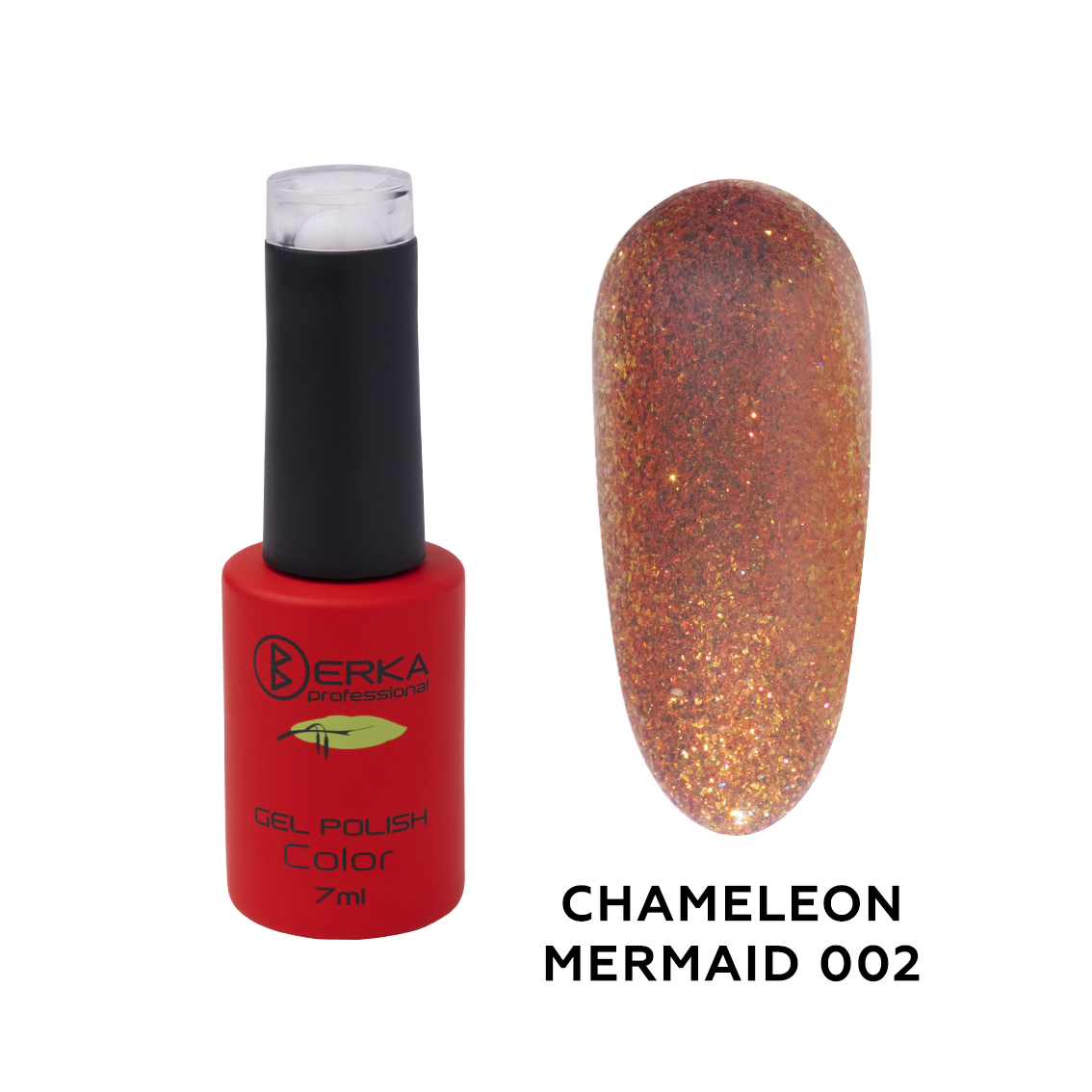 Гель-лак Chameleon mermaid №002 7мл Berka
