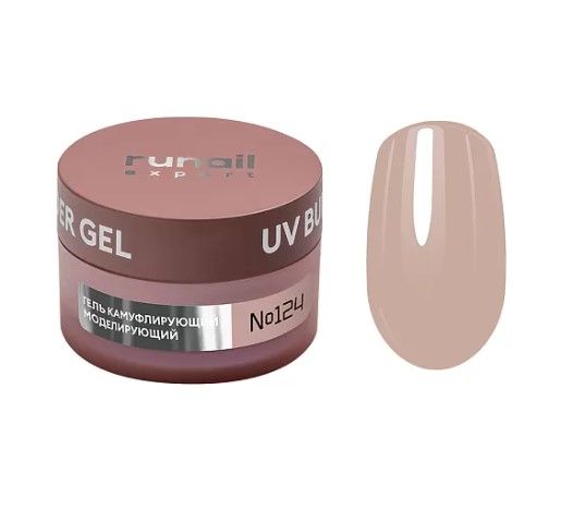 Гель моделирующий UV BUILDER GEL Runail Expert №124, 50г (124/50)