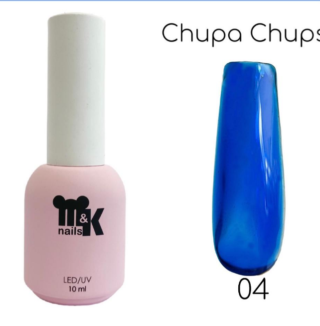 Гель-лак Chupa-Chups №04, 10мл M&K nails