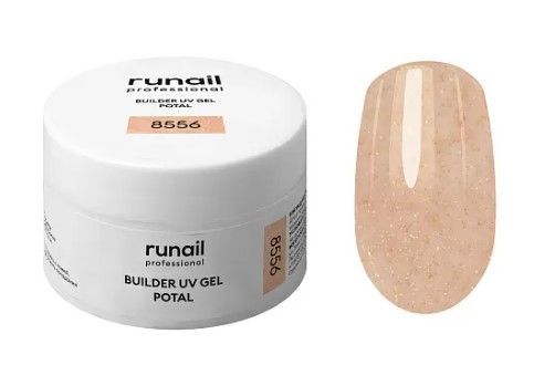 Моделирующий УФ-гель с поталью BUILDER UV GEL POTAL, 15 г №8556 ЧЗ