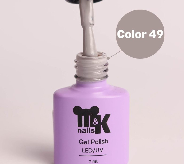 Гель-лак Color 49, 07 мл M&K 