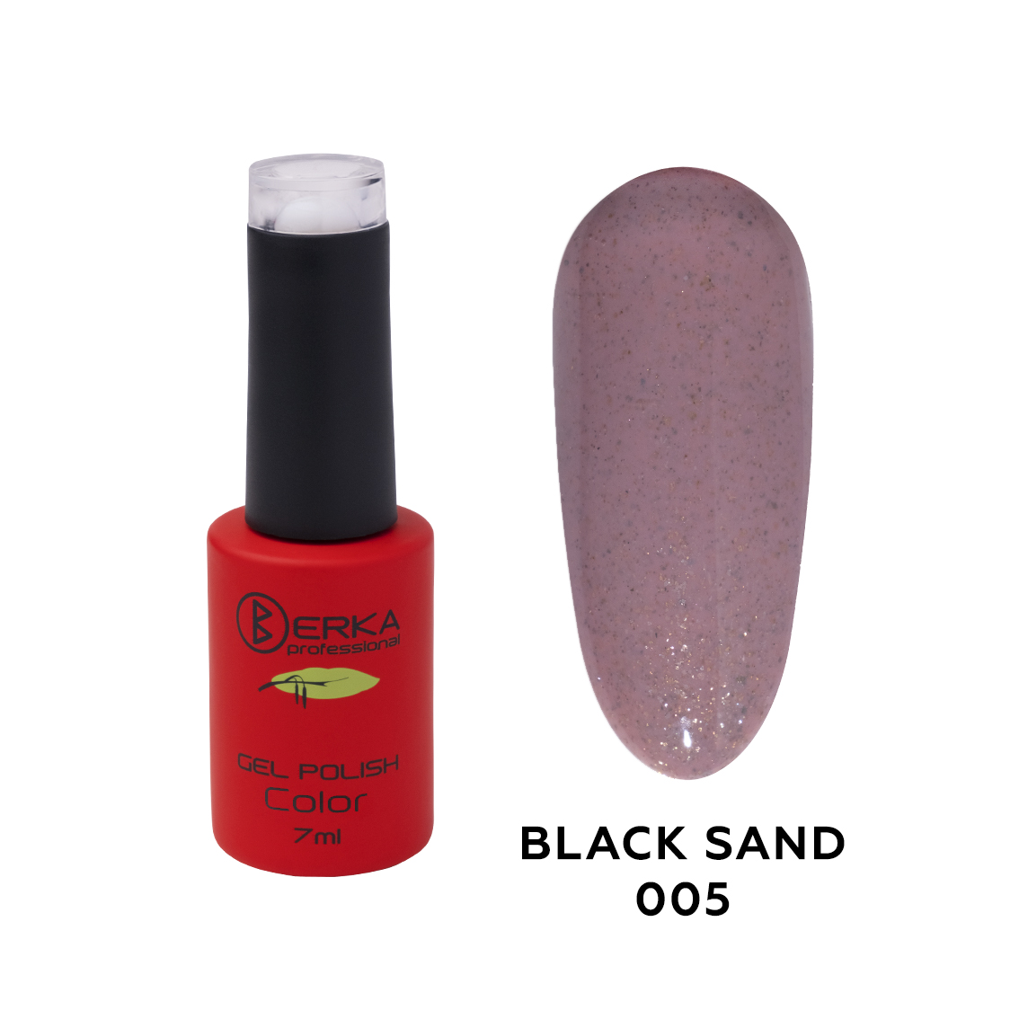 Гель-лак Black Sand №005 7мл Berka