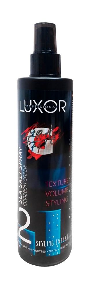 Солевой спрей для укладки волос 250 мл. LUXOR Professional ЧЗ