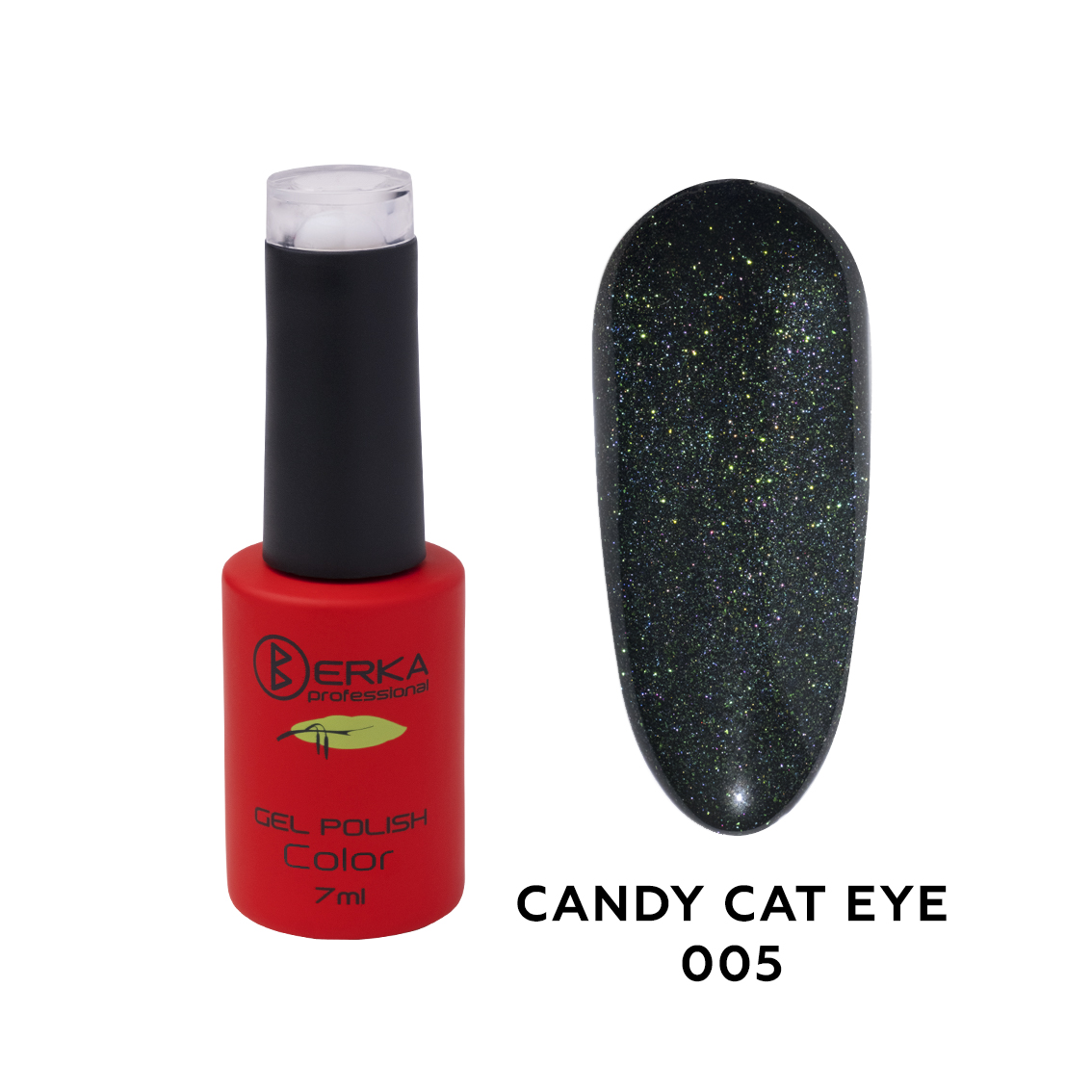 Гель-лак Candy Cat Eye №005 7мл Berka